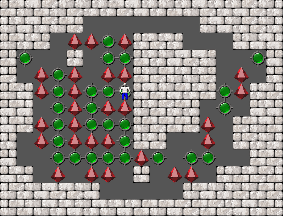 Сокобан More Bugs collections уровень 616